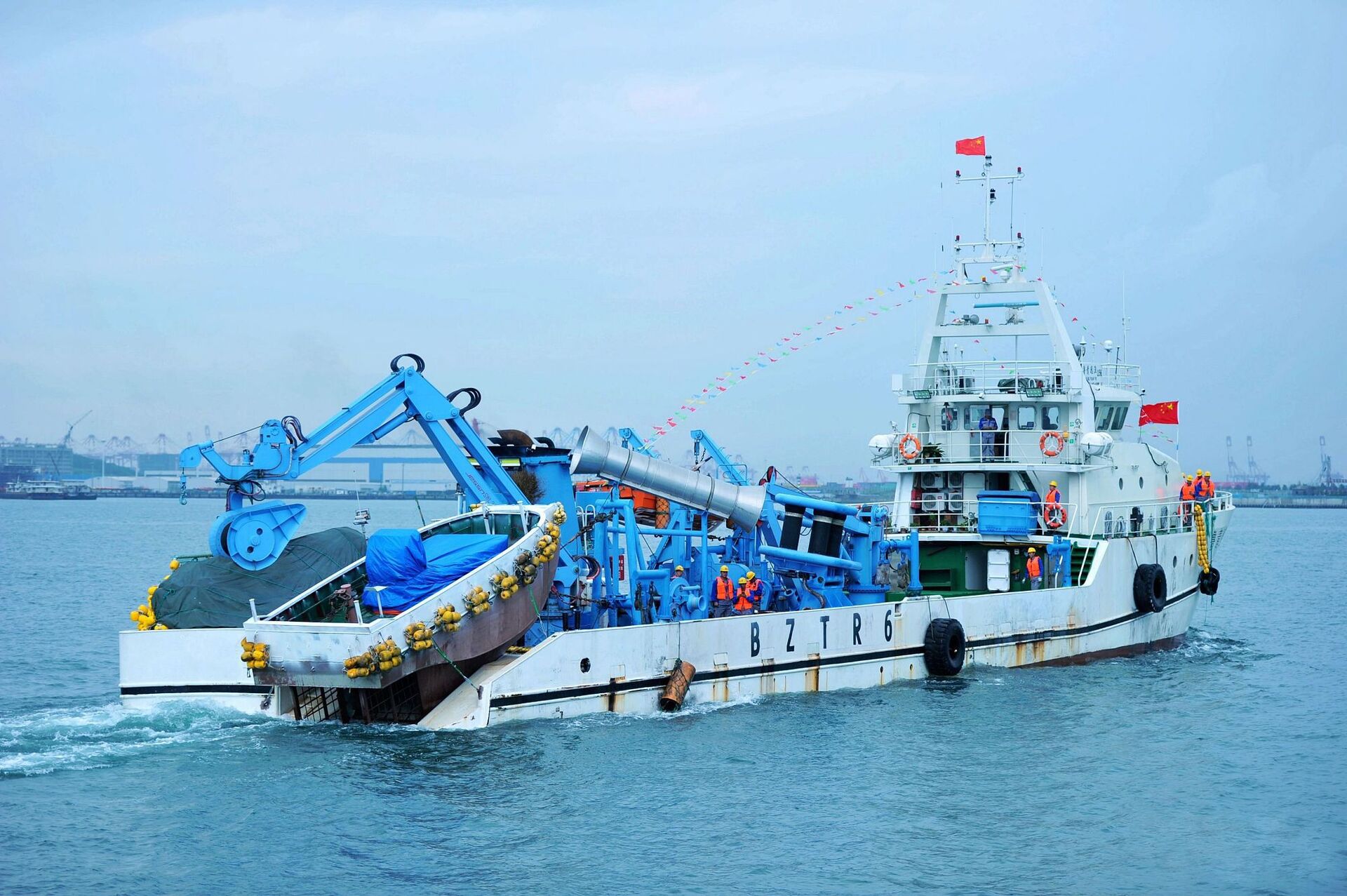 Barco de pesca de cerco de popa de acero Grandsea de 130 pies/40 m a la venta