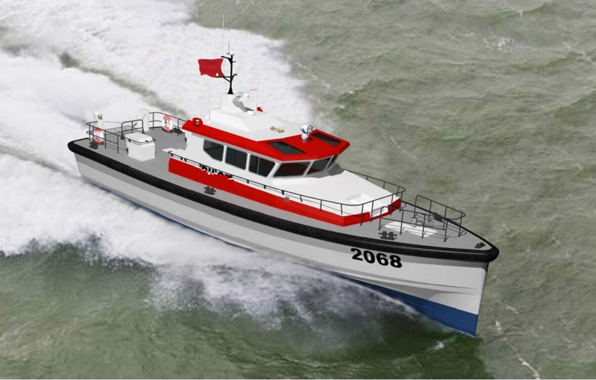 Grandsea 21m FRP Material Pelagic Navy barco patrullero en venta