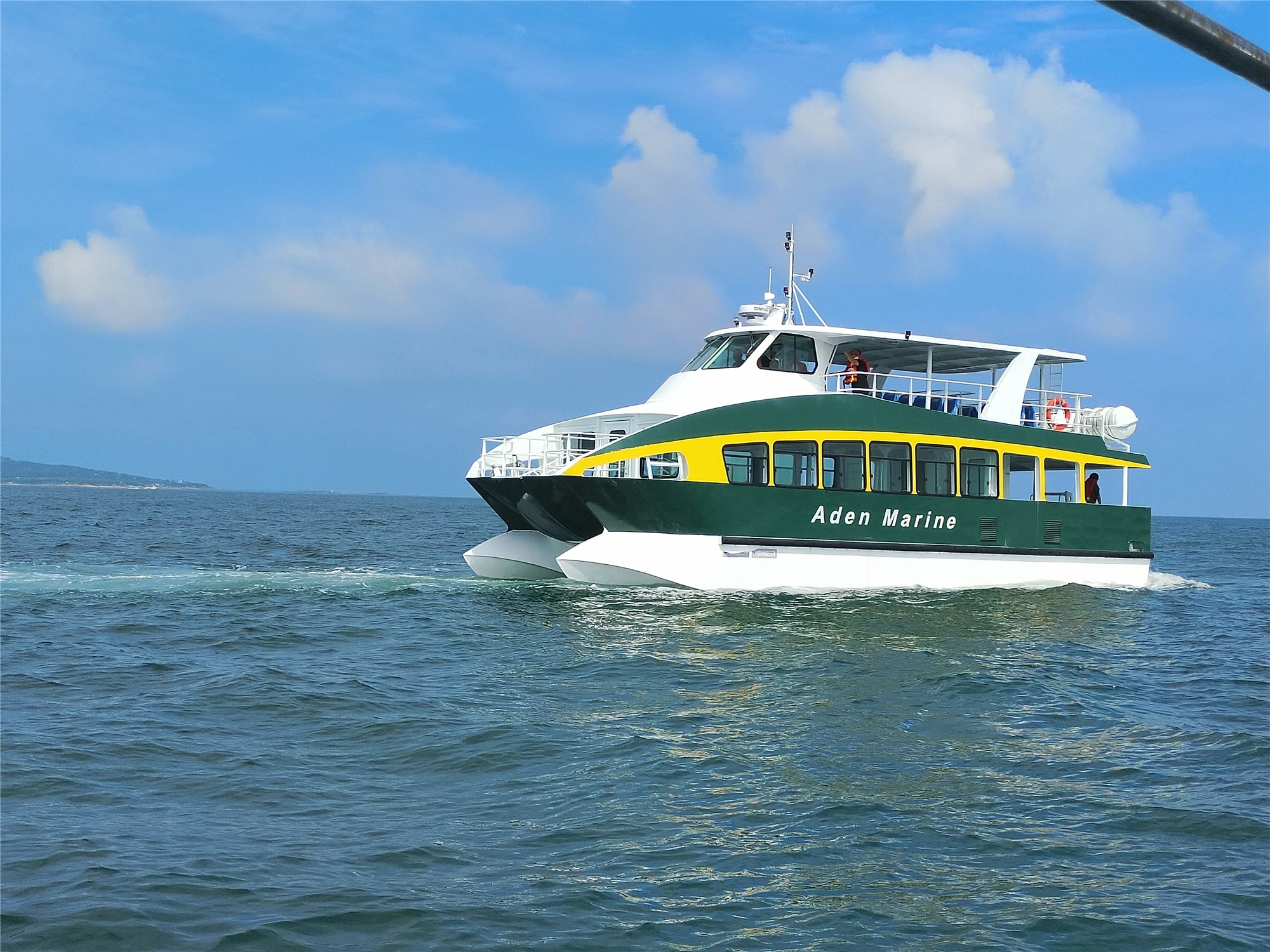Ferry de pasajeros Grandsea 15m catamarán de aluminio de 78 pasajeros en venta