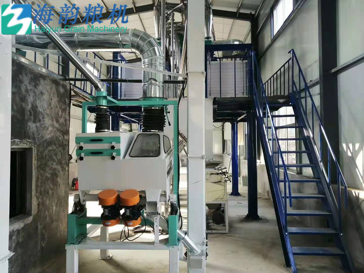 30 tonnes de machine de moulin à farine de blé concurrencent l'usine