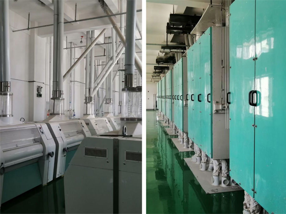 SISTEMA DE CONTROL AUTOMÁTICO DE LA COMPUTADORA PLC PARA 400TPD DE LA PLANTA DE MÁQUINAS DE MOLINO DE HARINA DE TRIGO