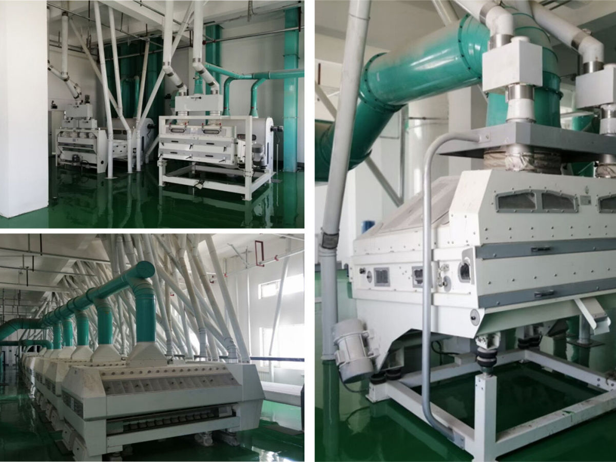 SISTEMA DE CONTROL AUTOMÁTICO DE LA COMPUTADORA PLC PARA 400TPD DE LA PLANTA DE MÁQUINAS DE MOLINO DE HARINA DE TRIGO
