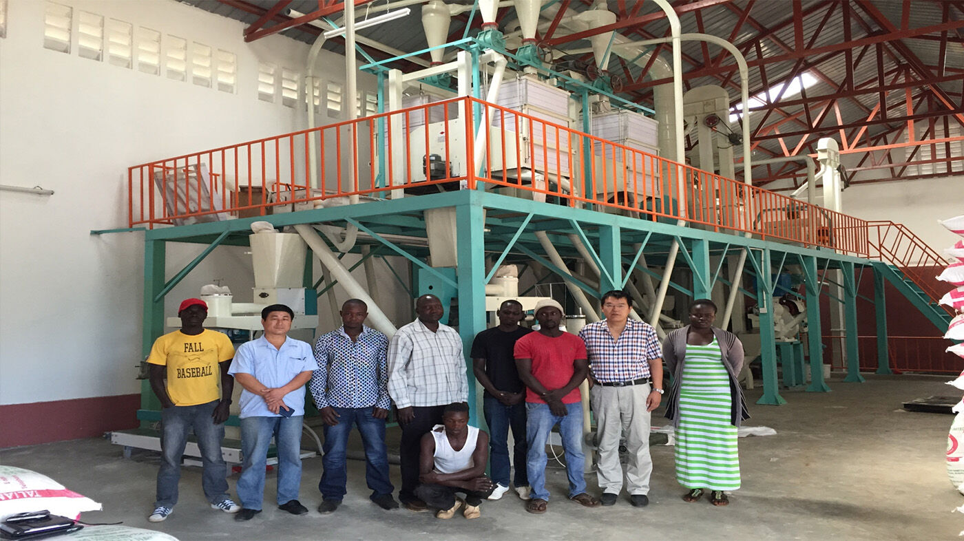 30 toneladas de máquina de molino de harina de maíz planta completa en Unganda