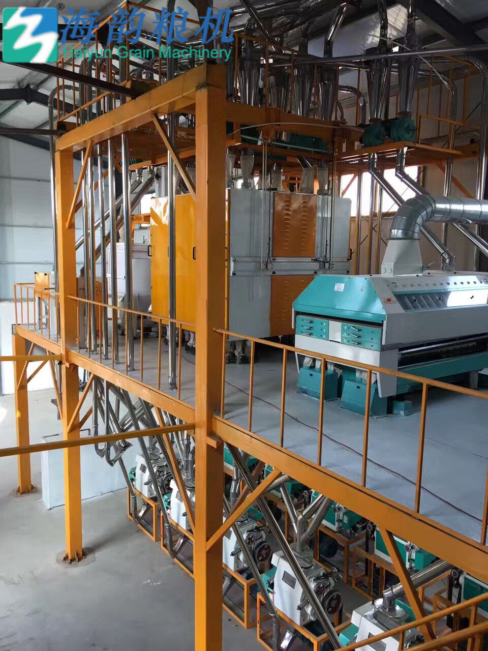 50 toneladas de máquina de molino de harina de trigo compiten planta