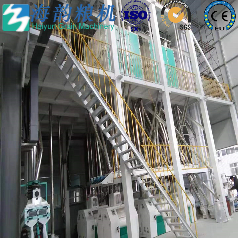 80 toneladas de línea de máquina de molino de harina de trigo