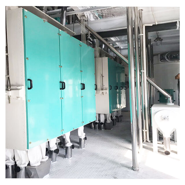 60トンの小麦粉ミル機がプラントを競う