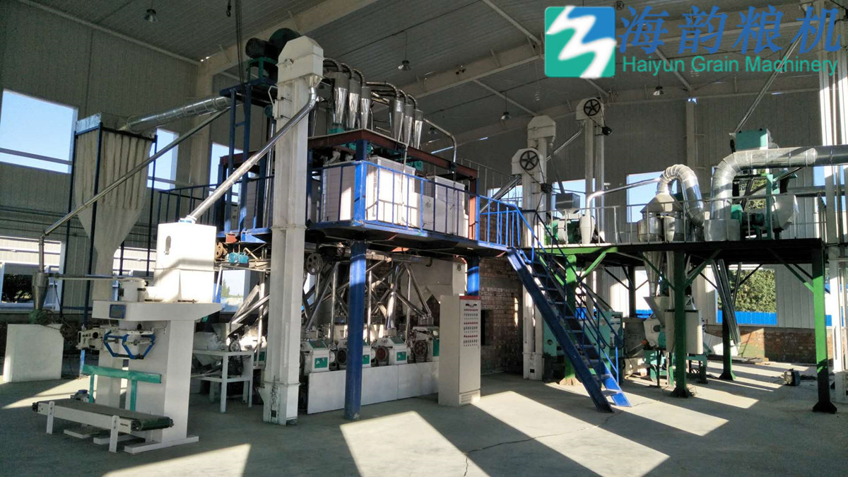 30t小麦粉製粉機コンペプラント