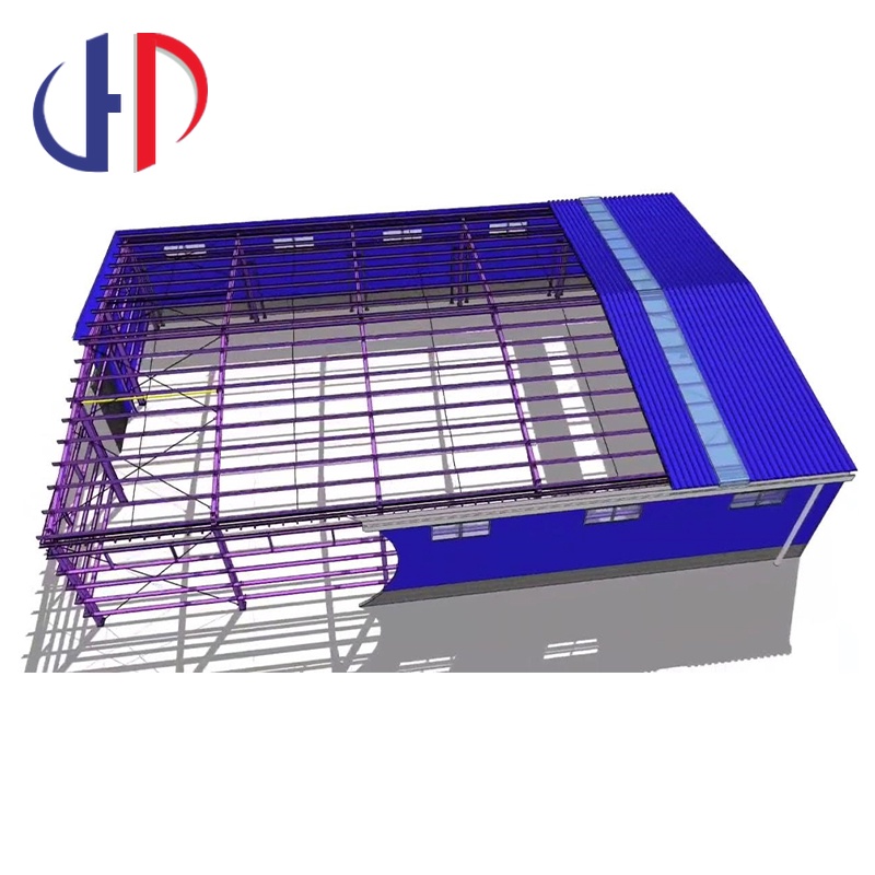 Prefabricated Metal Construction Steel Structure Workshop Steel Factory Buildings