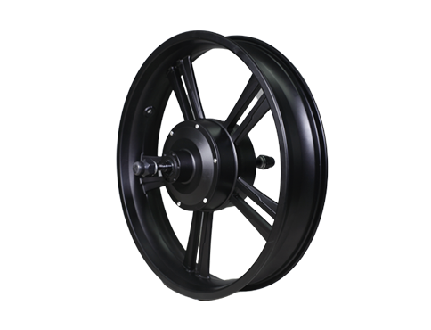 One wheel for snowmobile