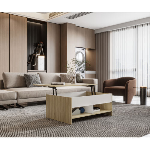 Lift Top Coffee Table (12).jpg ¿El encanto único de la mesa de centro elevable?