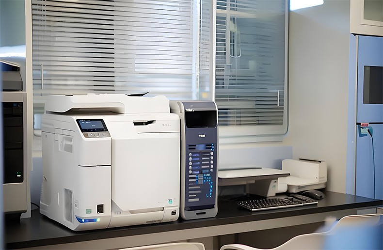 Application of gas flow sensor in gas chromatograph