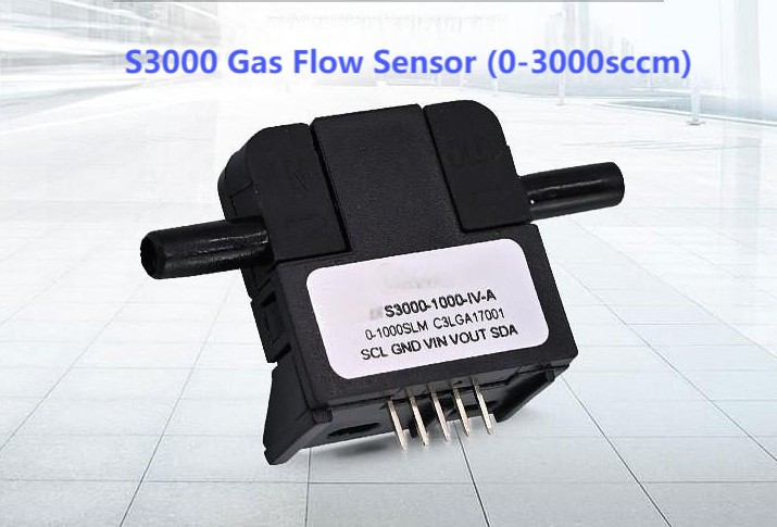Application of gas flow sensor in gas chromatograph