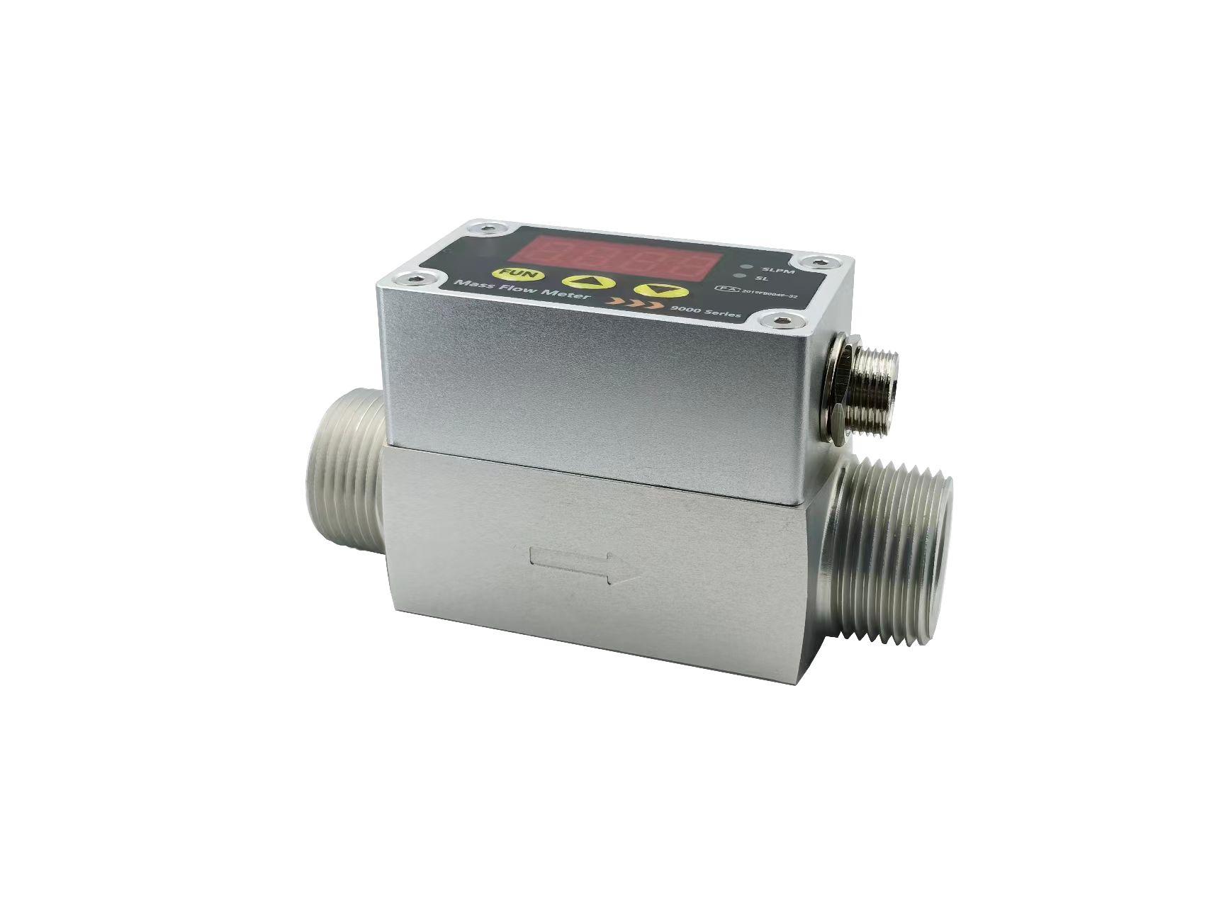 LCD digital display Gas Mass Flow Sensor