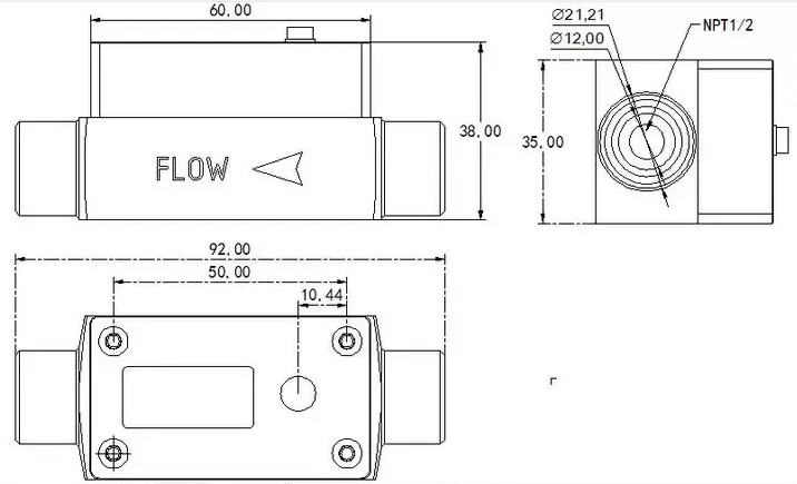 5012.jpg Mass Gas Flow Meter with LCD display