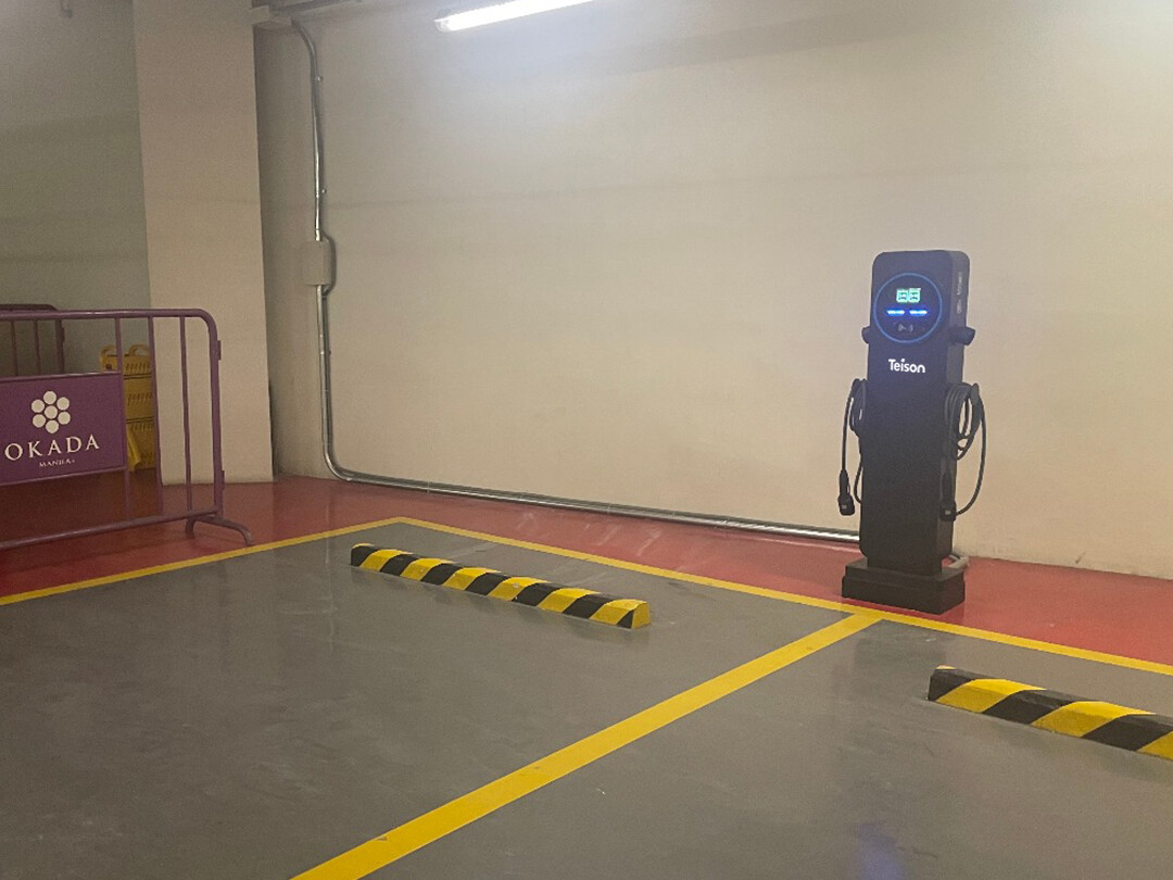 Chargeur rapide pour véhicules électriques Teison Smart Twins de 22 kW installé aux Philippines en 2025