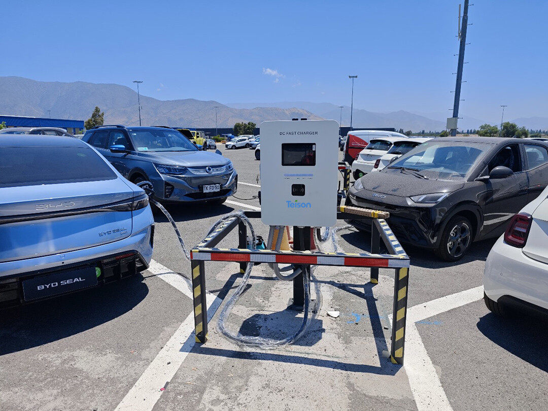Chargeur de voiture Teison 40kw DC MINI ev au Chili, 2025