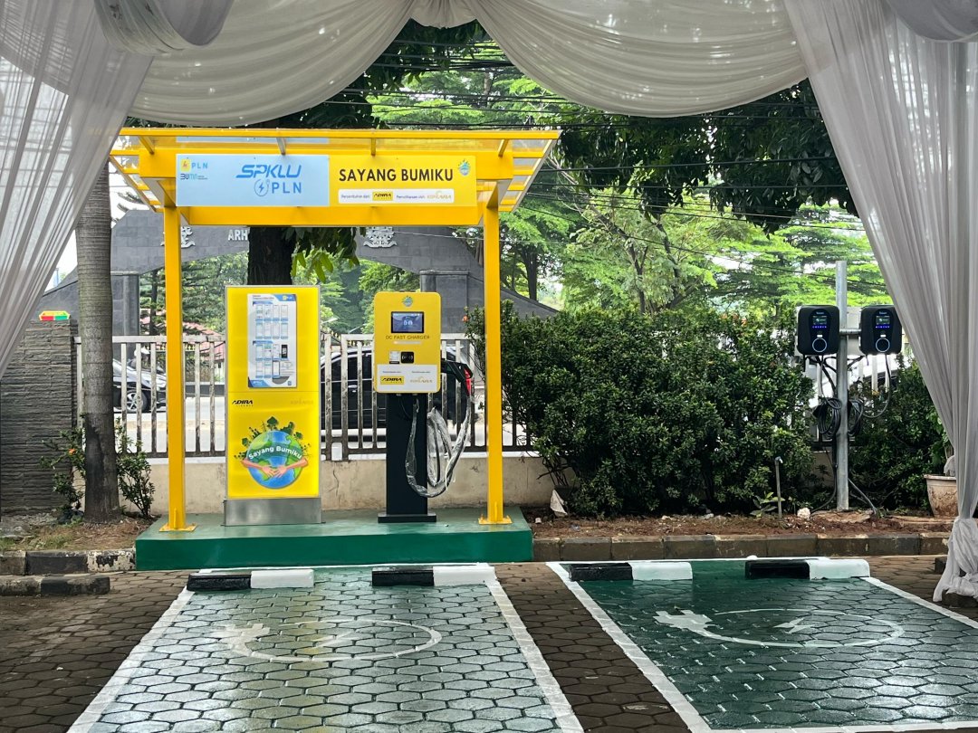 Teison 22kw AC wallbox and 30kw DC EV Charging pile installed in Indonesia, 2025