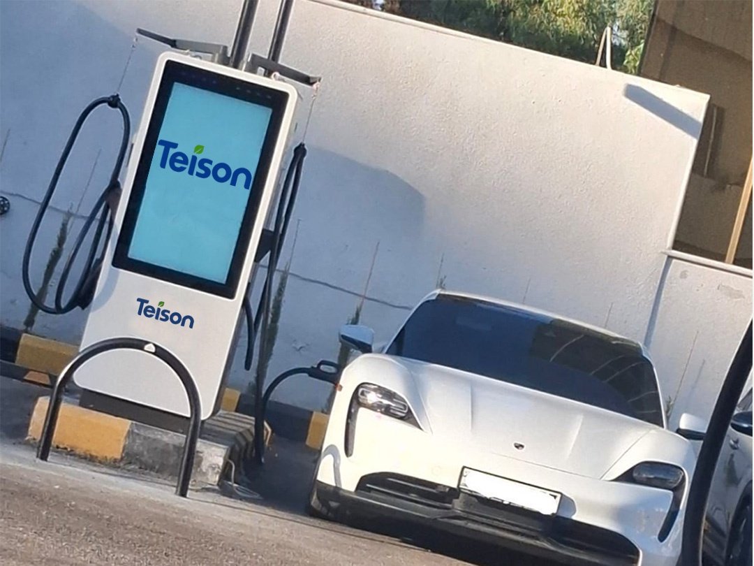 Teison DC Vision 90kW station de recharge rapide installée en Jordanie, 2025