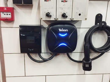 Mini chargeur mural intelligent AC monophasé Teison en Russie, 2021