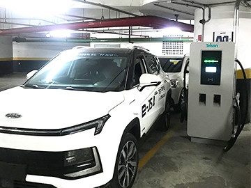 Chargeur rapide Teison 60KW 2Guns DC au Brésil, 2022 Chargeur rapide Teison 60KW 2Guns DC au Brésil, 2022