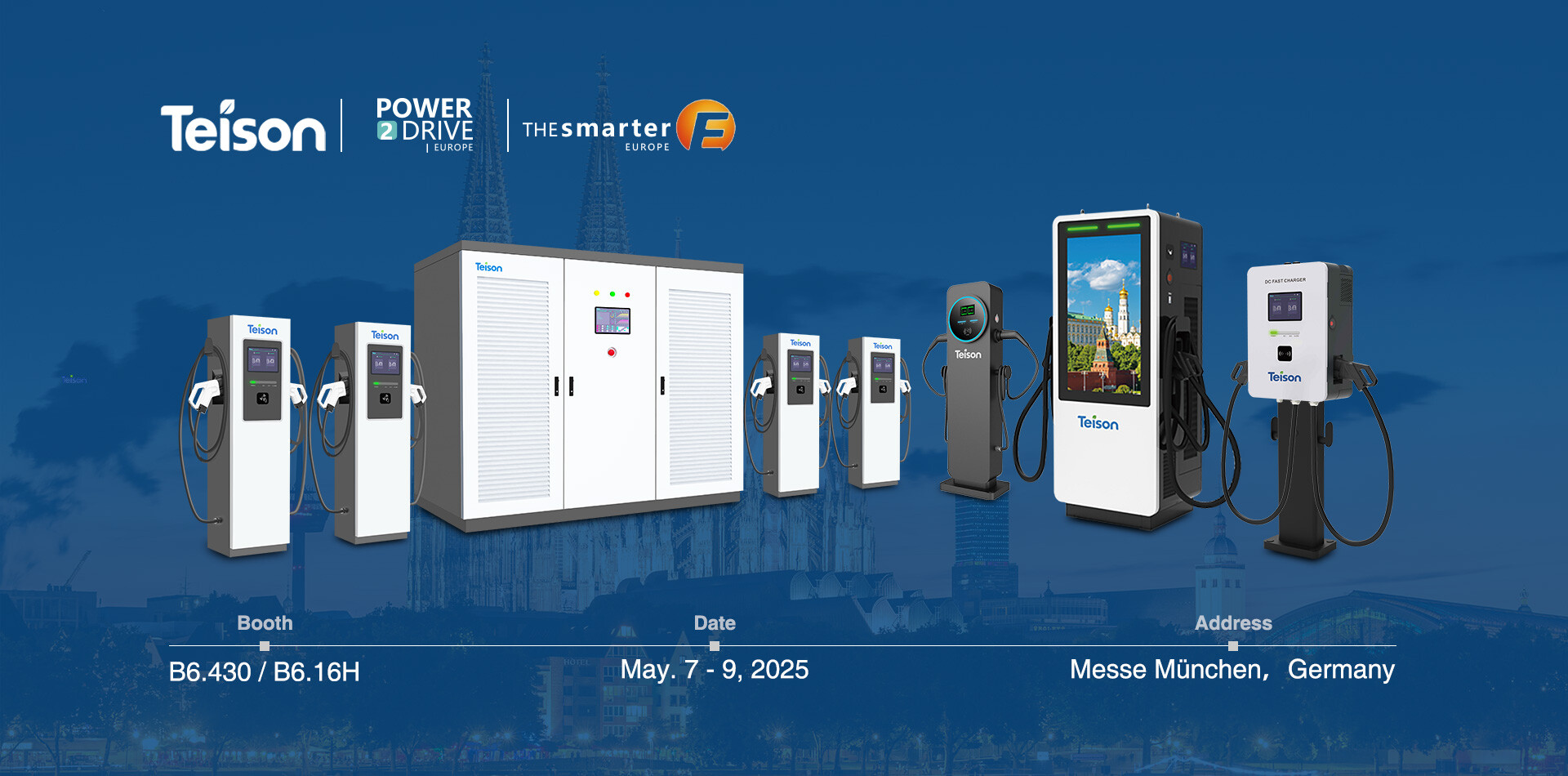 Teison ev Ladegerät & Power2Drive & Der Smart E