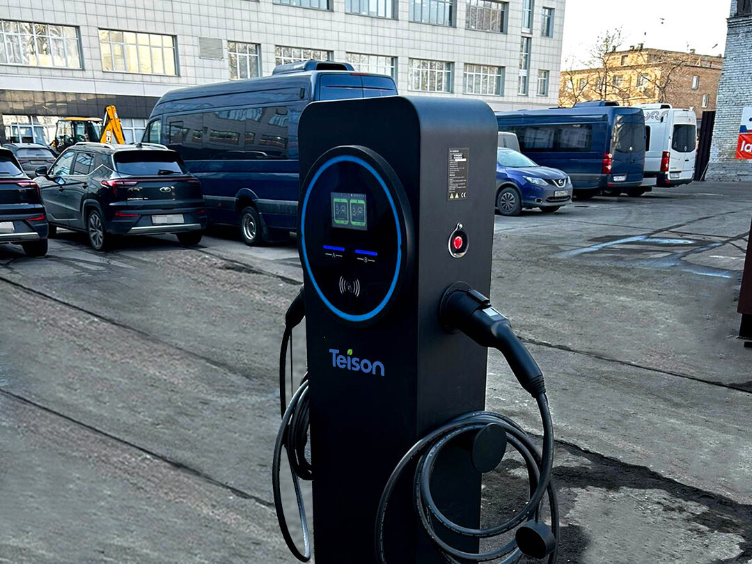 Teison 22kW Smart MINI AC EV Wallbox Lader in Rusland, 2025