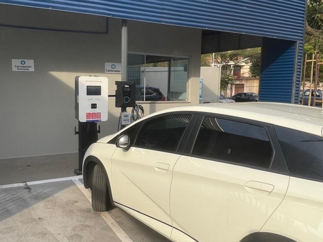Teison DC MINI 30kW EV Wallbox Charger geïnstalleerd in Brazilië, 2026