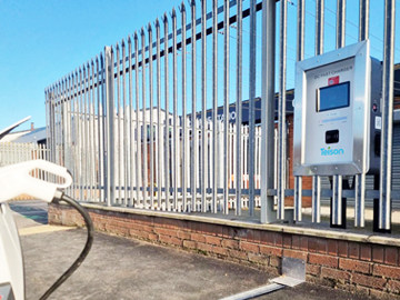 Επιτοίχιος φορτιστής DC 30kw Teison στο Ηνωμένο Βασίλειο, 2022 Επιτοίχιος φορτιστής DC 30kw Teison στο Ηνωμένο Βασίλειο, 2022