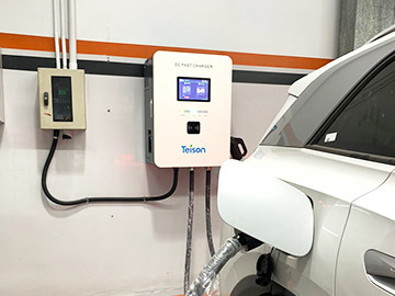 Φορτιστής Teison 40kw 2Guns DC Wallbox στην Ιορδανία, 2023 Φορτιστής Teison 40kw 2Guns DC Wallbox στην Ιορδανία, 2023