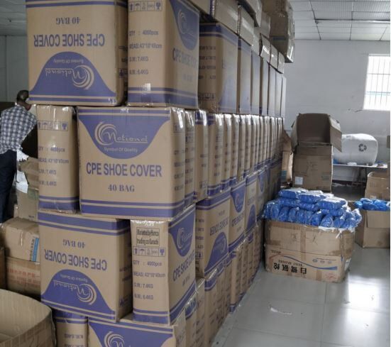 Disposable CPE Shoe Cover