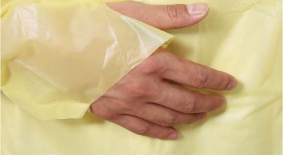 Disposable CPE Isolation Gown