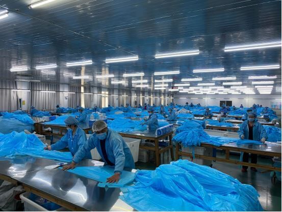 Non Woven Isolation Gown