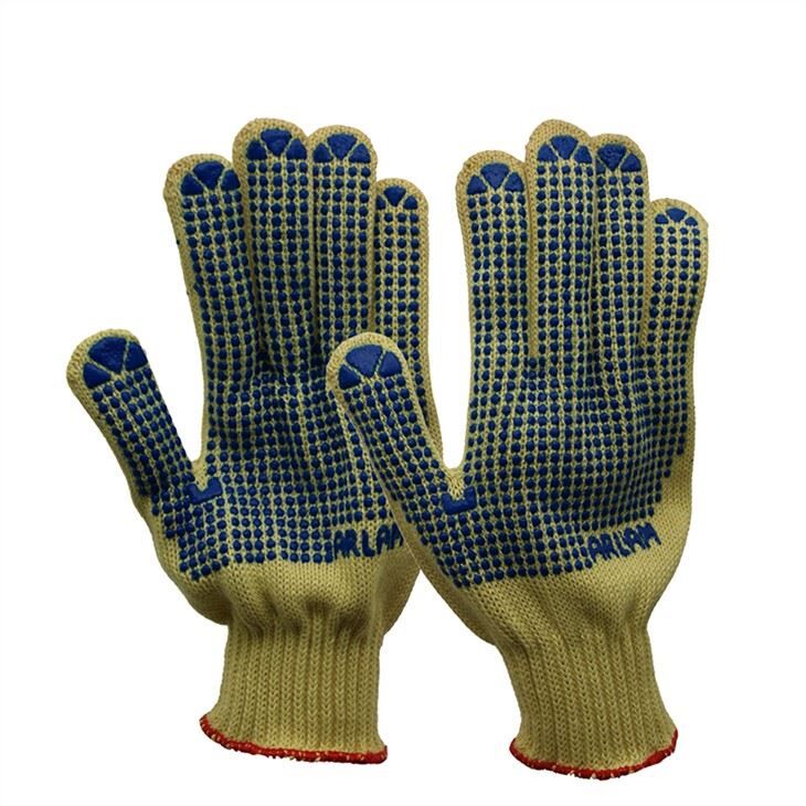 ANSI Cut Resistant Gloves With PVC Dot