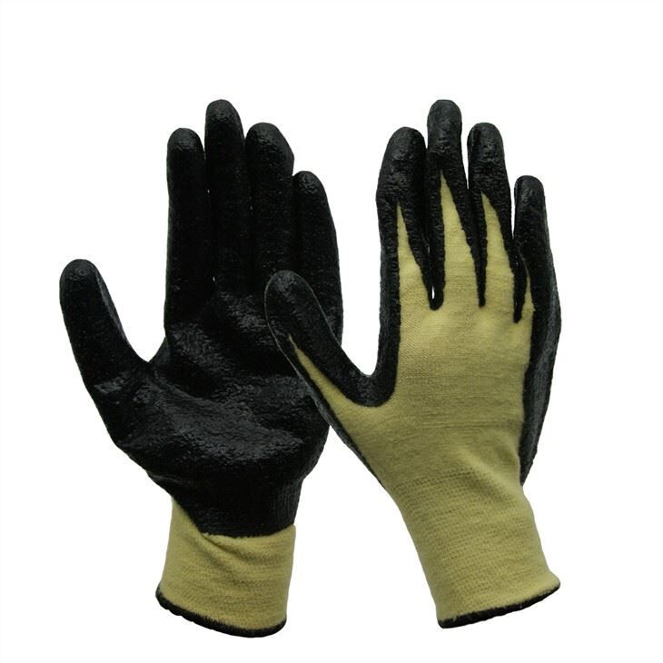 ANSI A4 Anti Cut PU Coated Gloves
