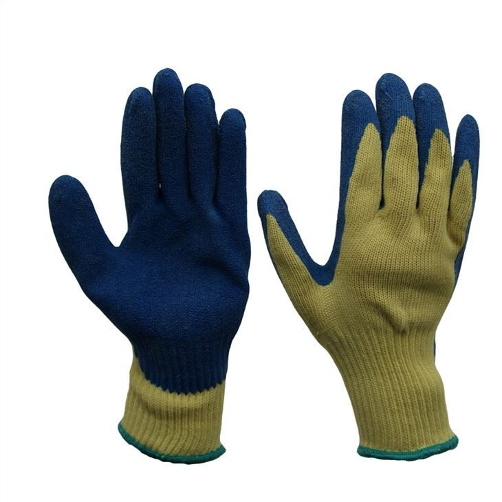 Aramid Fiber Latex Coated Cut Resistant Gloves