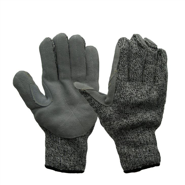 Leather Palm Cut Resistant Gloves