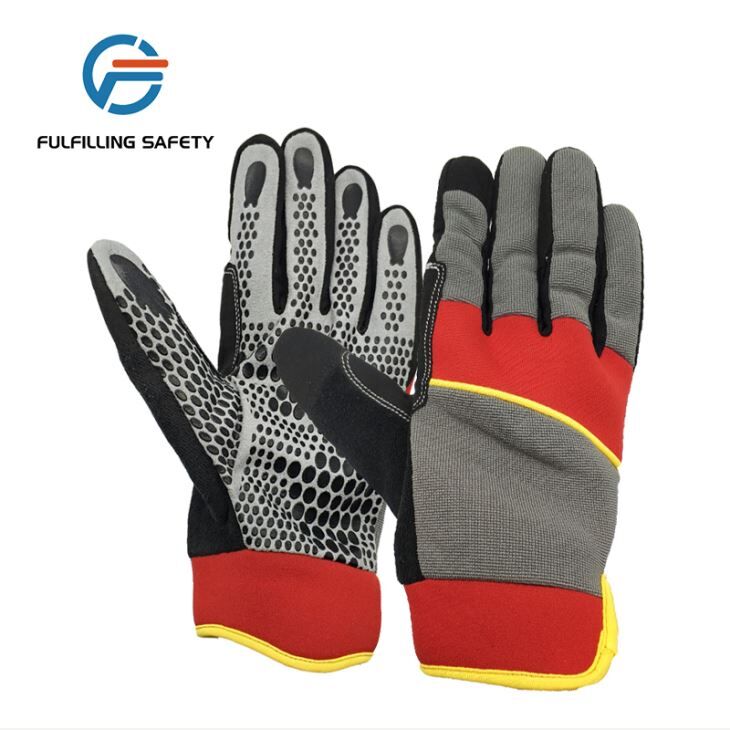 Leather Palm Mechanic Glove Leather Palm Mechanic Glove