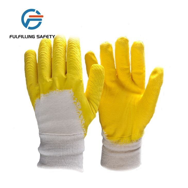 Wavy Latex Coated Gloves Wavy Latex Coated Gloves