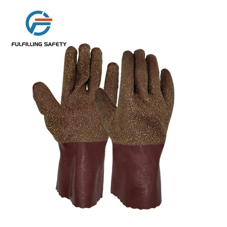Double Layer Latex Coated Gloves Double Layer Latex Coated Gloves
