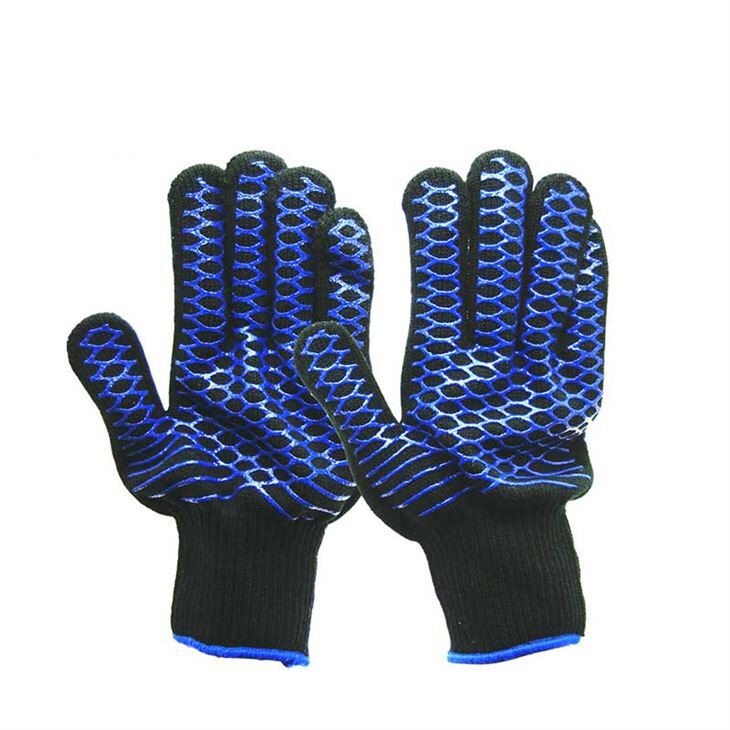 Black Acrylic Dot Glove Black Acrylic Dot Glove
