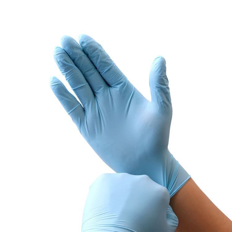 Disposable Coffee Nitrile Gloves