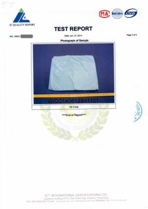 Disposable CPE Isolation Gown