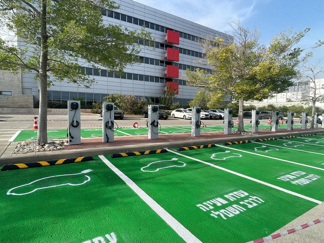 Teison Smart AC EV Wallbox-lader i Israel, 2024 Teison Smart AC EV Wallbox-lader i Israel, 2024