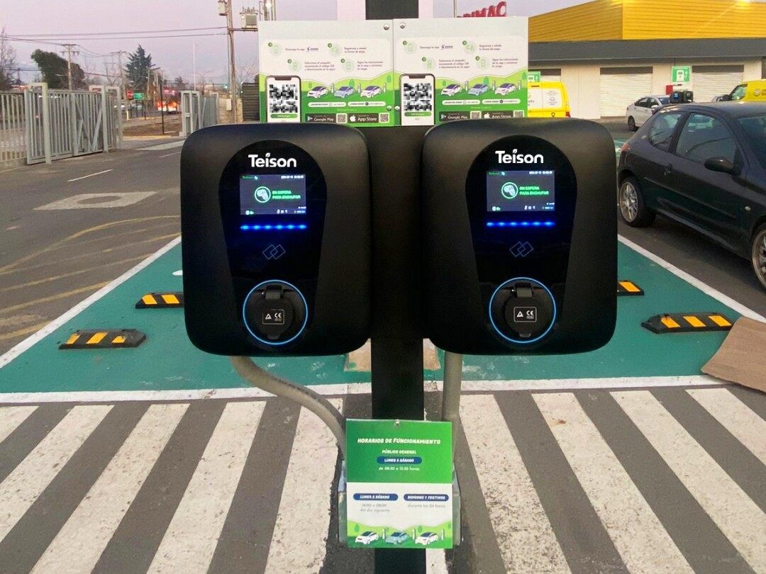 Teison Public AC EV Charger 22kW i Sør-Amerika, 2024 Teison Public AC EV Charger 22kW i Sør-Amerika, 2024