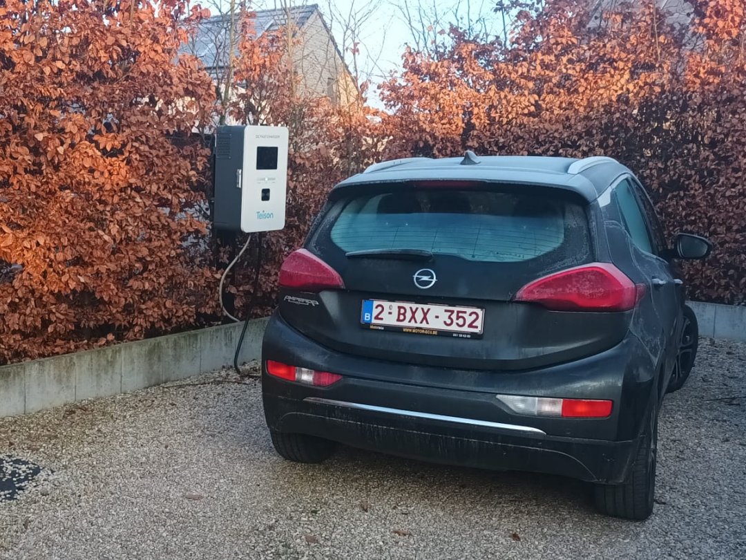 Teison 30kW DC MINI hurtiglader installert i Belgia, 2025