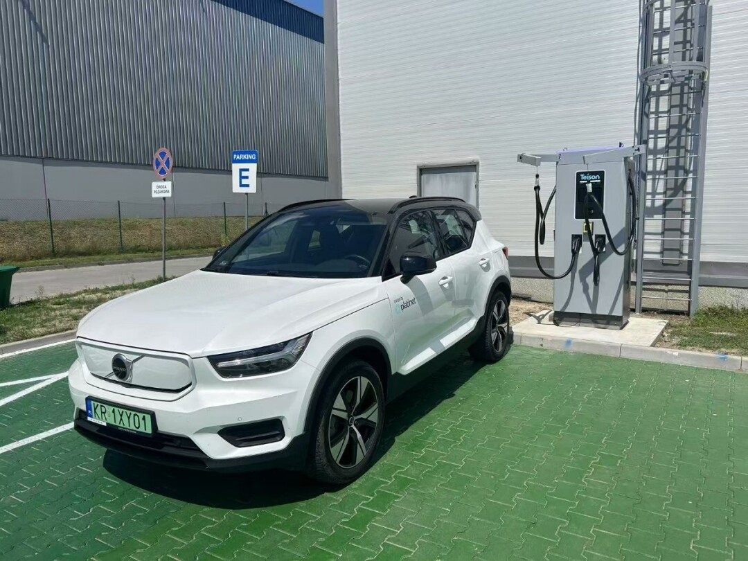 Teison 180kW DC Pro ev hurtiglader installert i Romania, 2025 Teison 180kW DC Pro ev hurtiglader installert i Romania, 2025