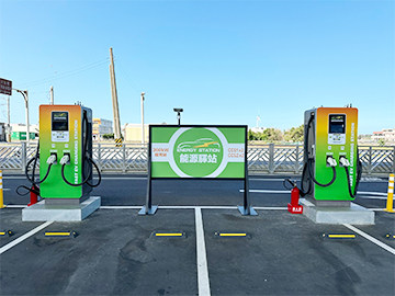 Teison 180kw DC gulvstående ladestasjon i Taiwan, Kina, 2023