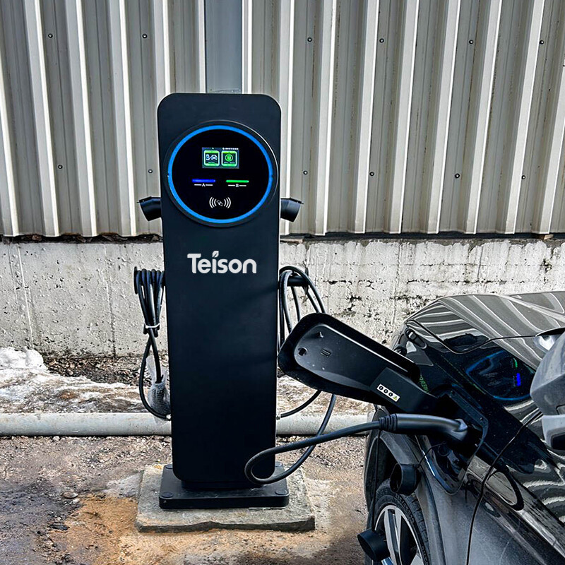 شاحن حائطي ذكي بقدرة 22 كيلوواط للمركبات الكهربائية الصغيرة الذكية Teison 22kW في روسيا، 2025