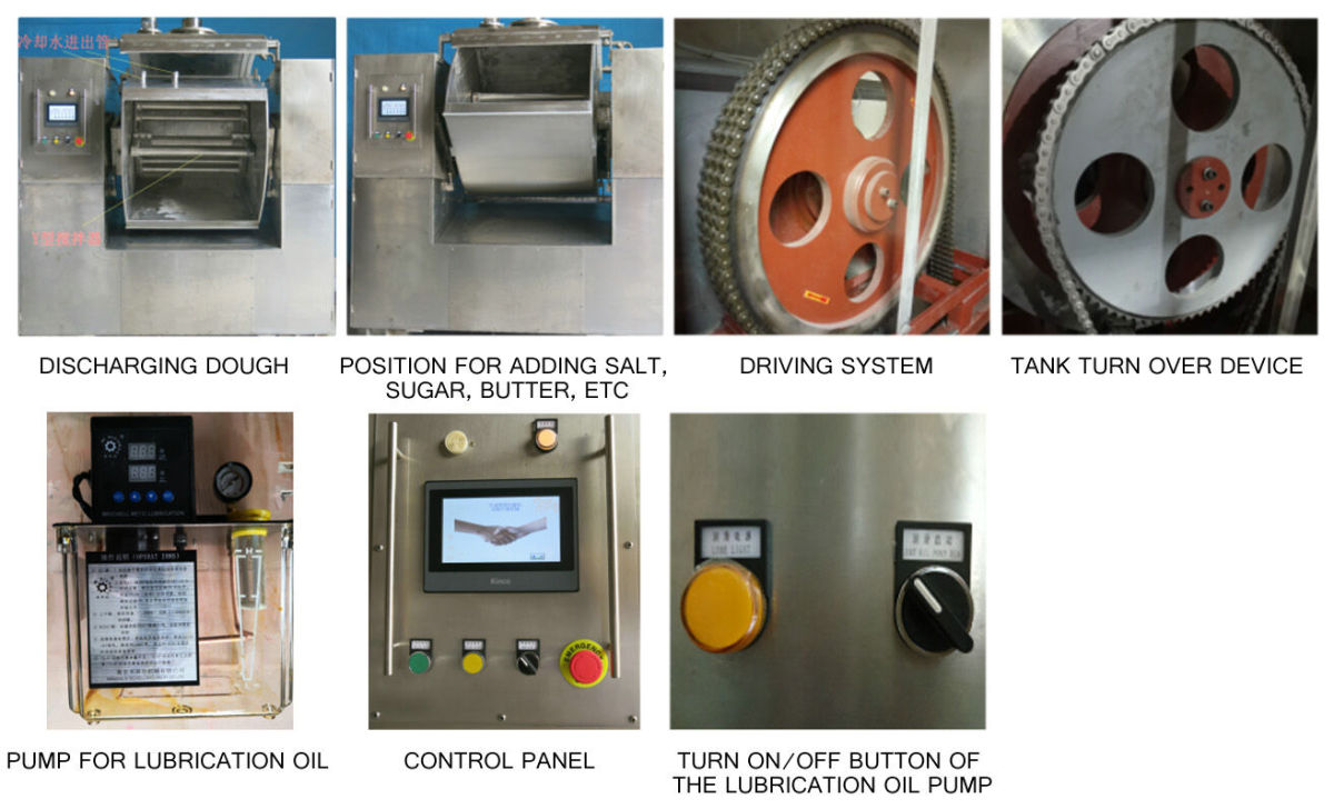 Horizonal Dough Mixer