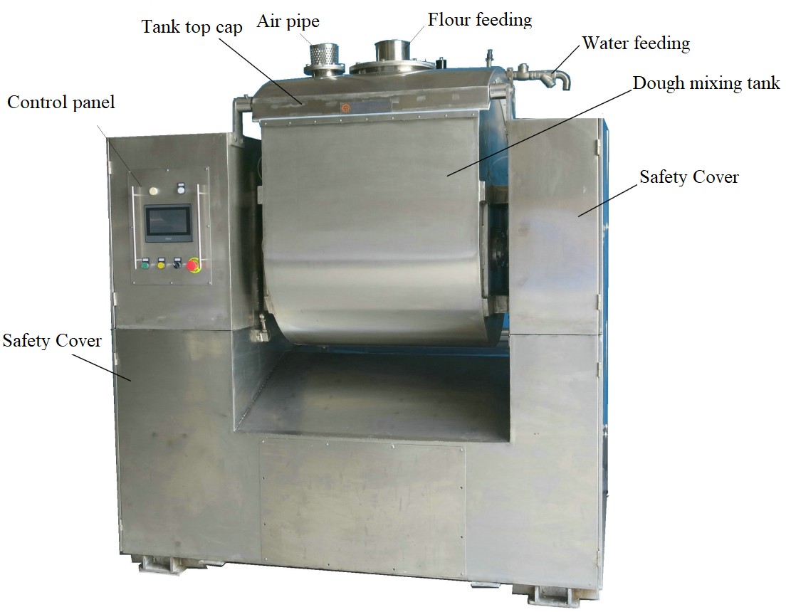 Horizonal Dough Mixer